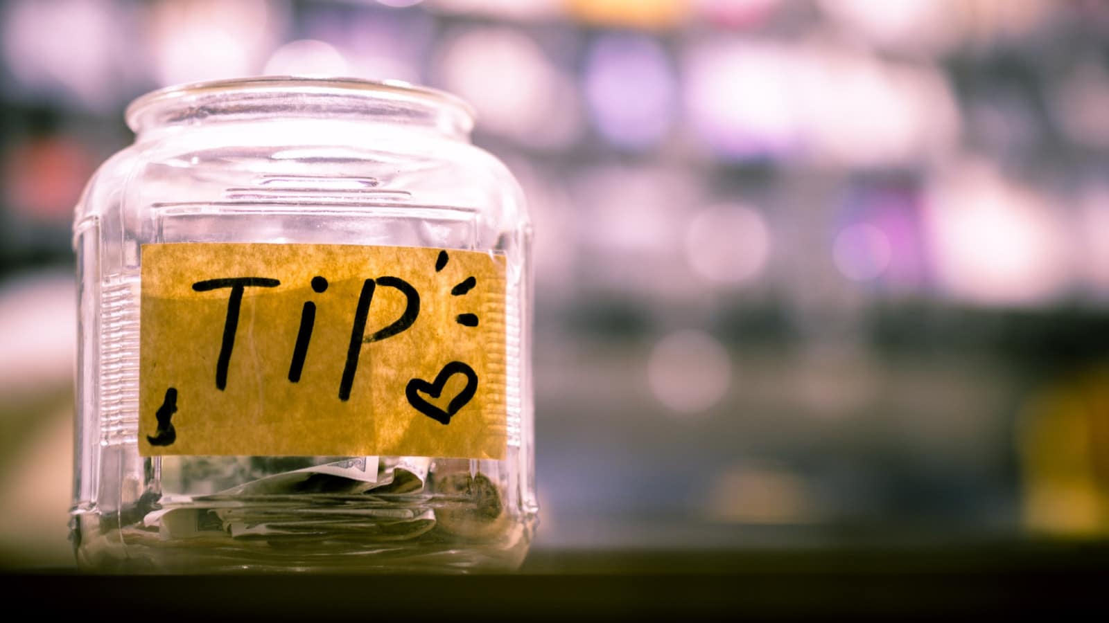 tip jar - illustration for quick writing tip article
